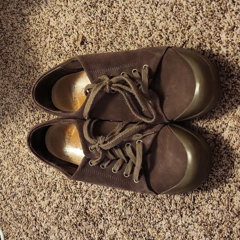 EUC Dansko Lace Clogs